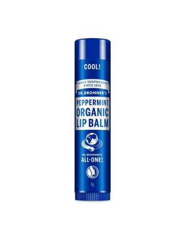 Balsamo labial de menta bio Dr. Bronner's